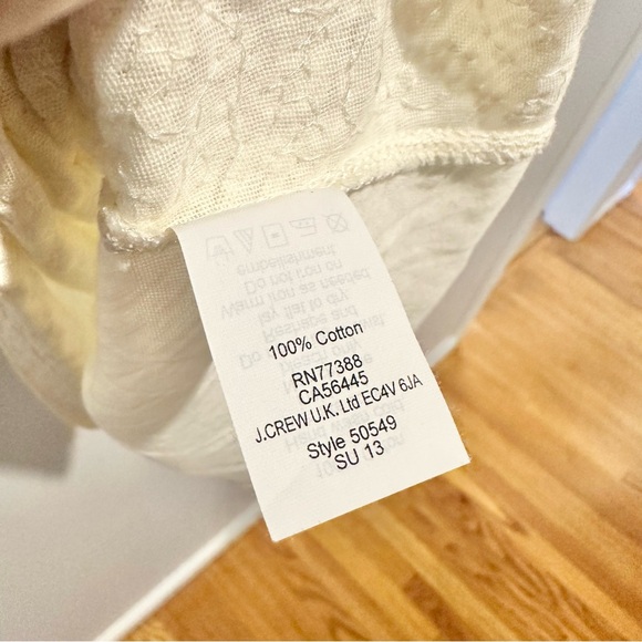 J CREW Ivory Sequin Tank Top - Picture 7 of 7